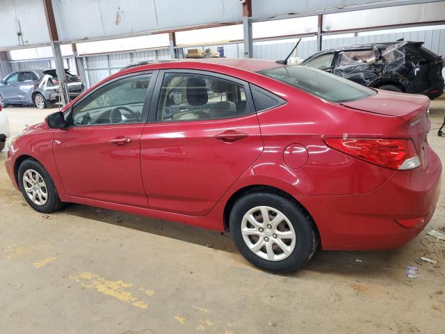  HYUNDAI ACCENT 2013 Красный