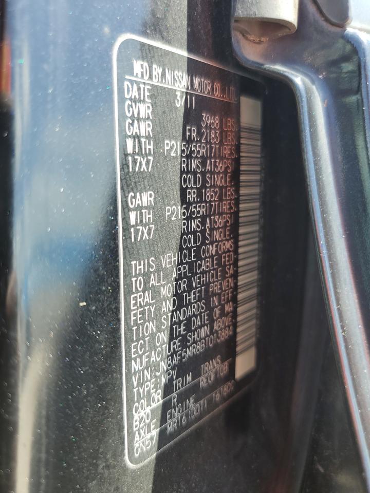 2011 Nissan Juke S VIN: JN8AF5MR8BT013884 Lot: 67448334