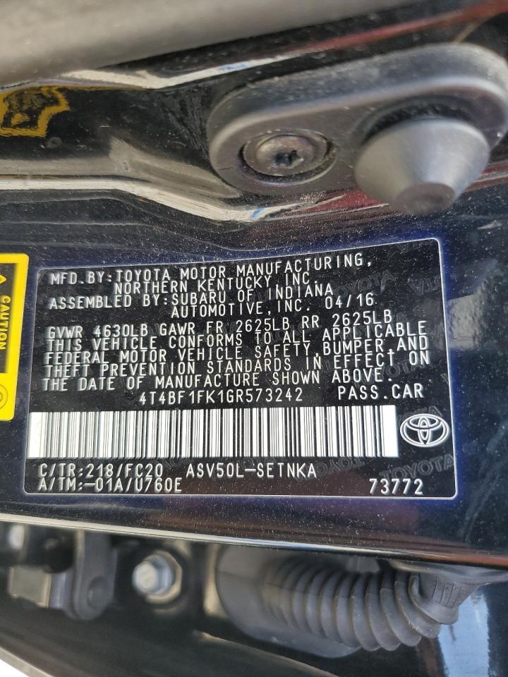 2016 Toyota Camry - Image 12