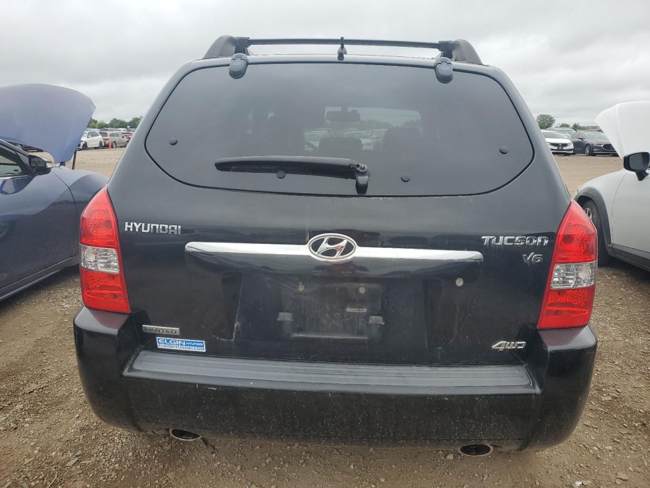 2008 Hyundai Tucson Se VIN: KM8JN72D68U843702 Lot: 66016684