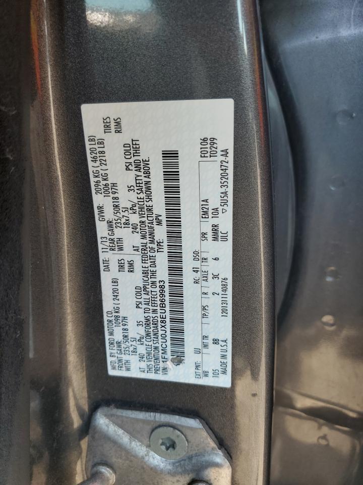 1FMCU0JX8EUB69983 2014 Ford Escape Titanium