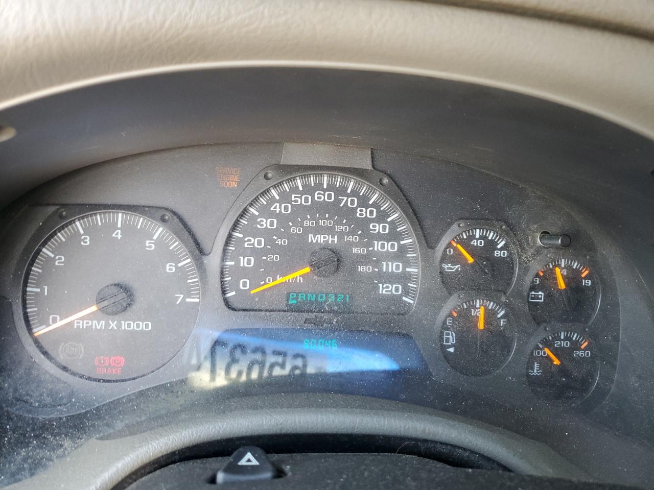 2002 Chevrolet Trailblazer VIN: 1GNDT13S222170841 Lot: 65637494