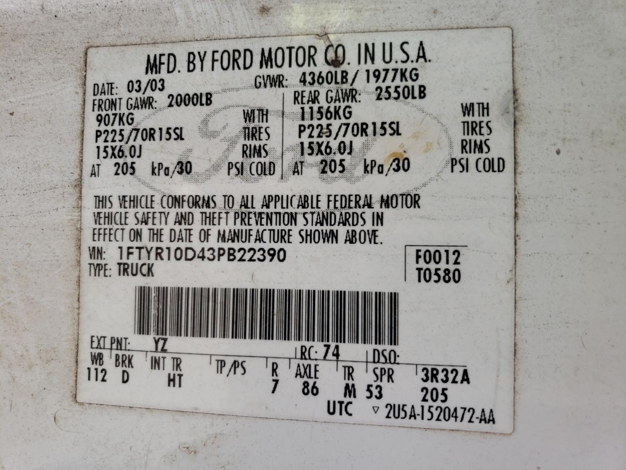 2003 Ford Ranger - Image 14