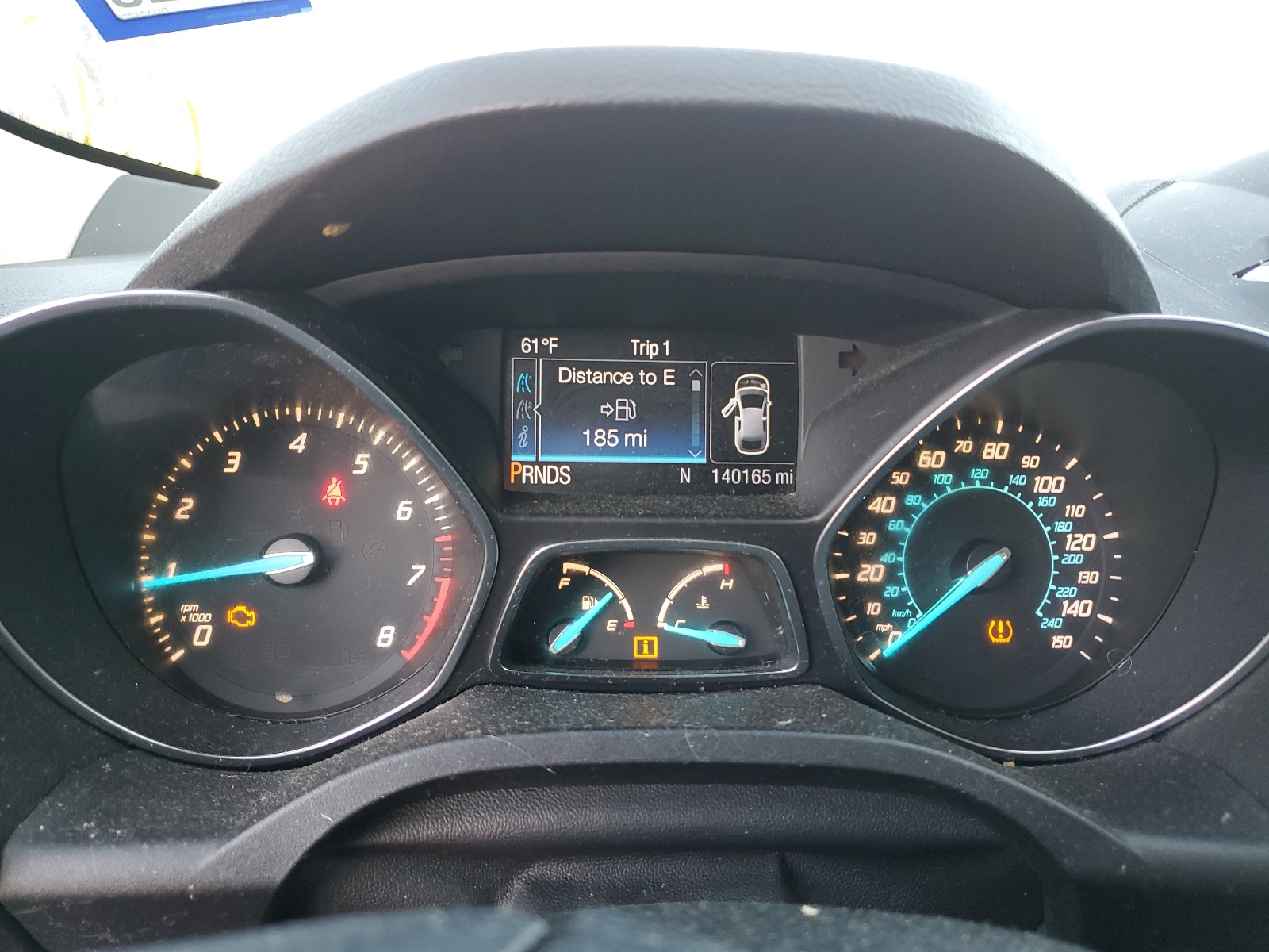 1FMCU0GX6DUA04228 2013 Ford Escape Se