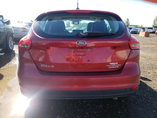 Hatchbacks FORD FOCUS 2016 Red