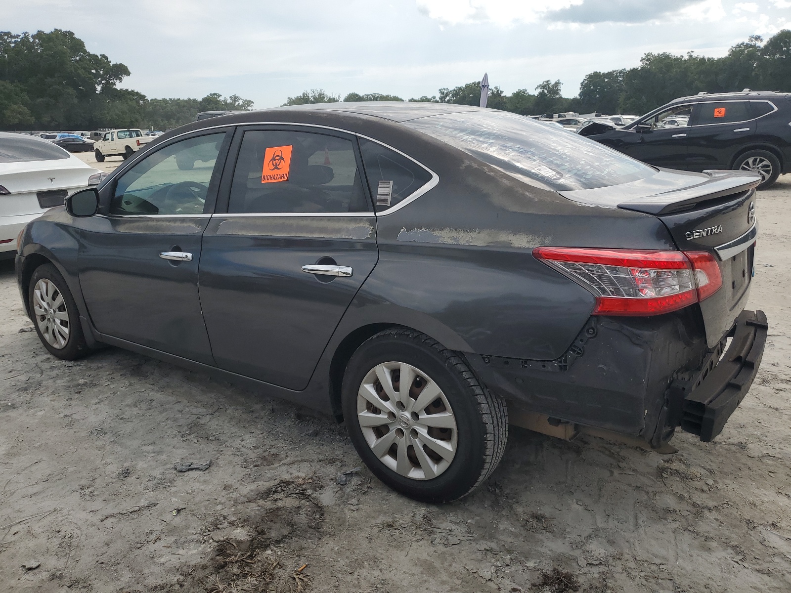 2014 Nissan Sentra S vin: 1N4AB7AP1EN854868