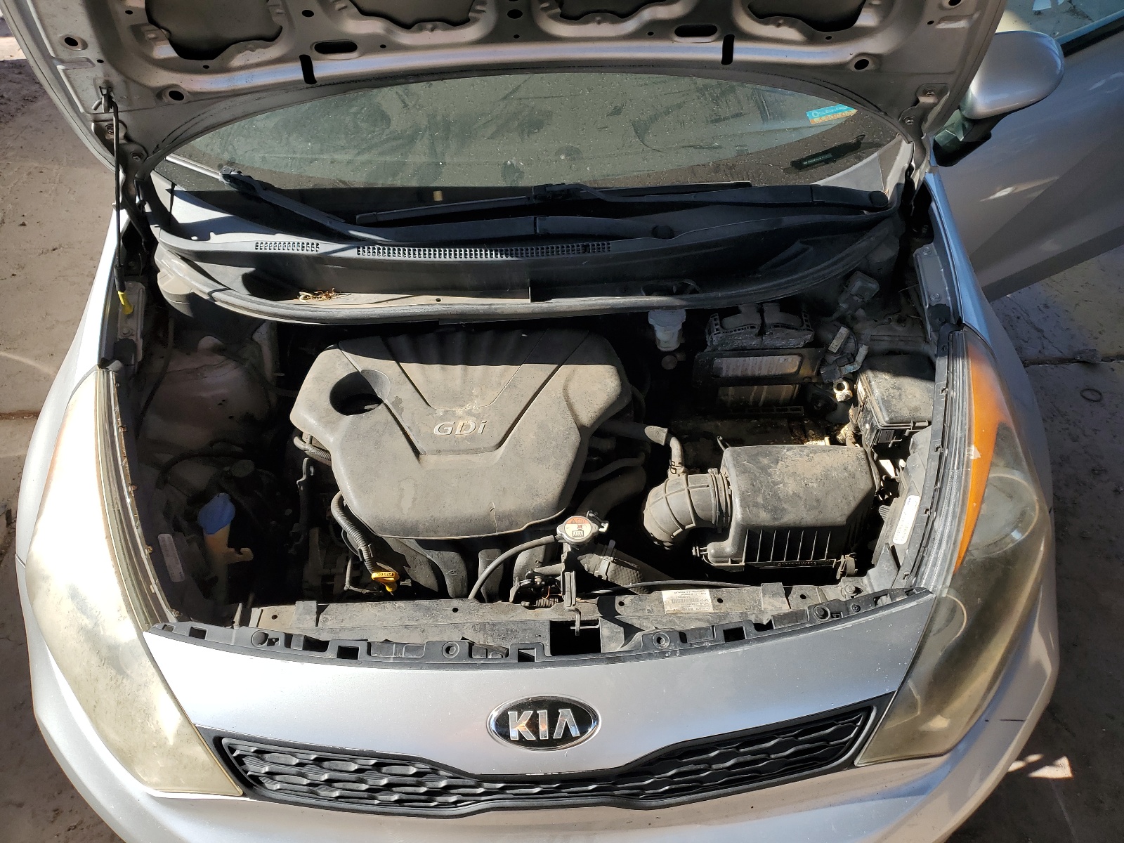 KNADM5A30F6458443 2015 Kia Rio Lx