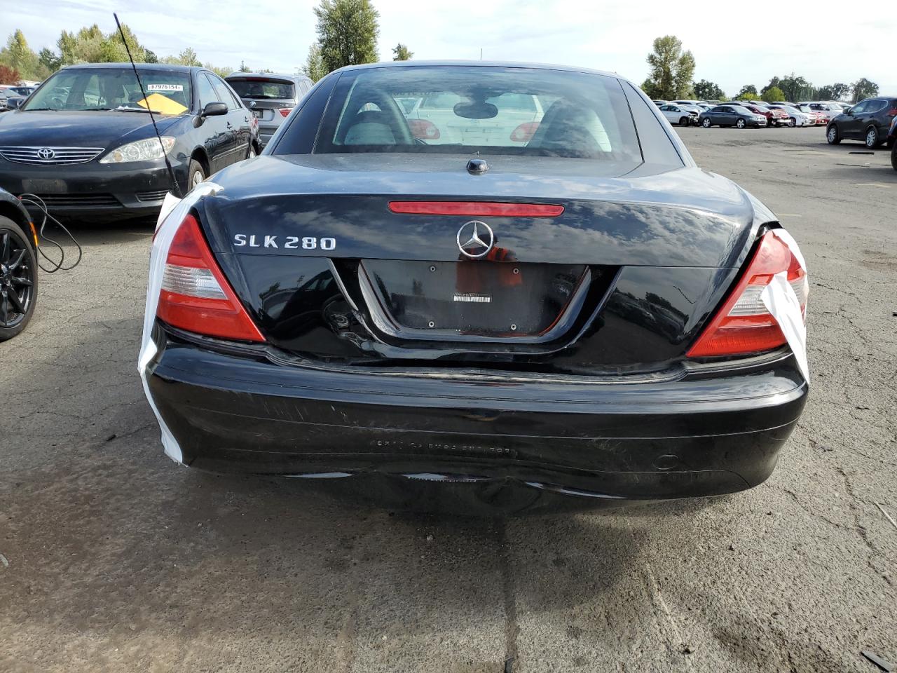 2008 Mercedes-Benz Slk 280 VIN: WDBWK54F88F187222 Lot: 67973024