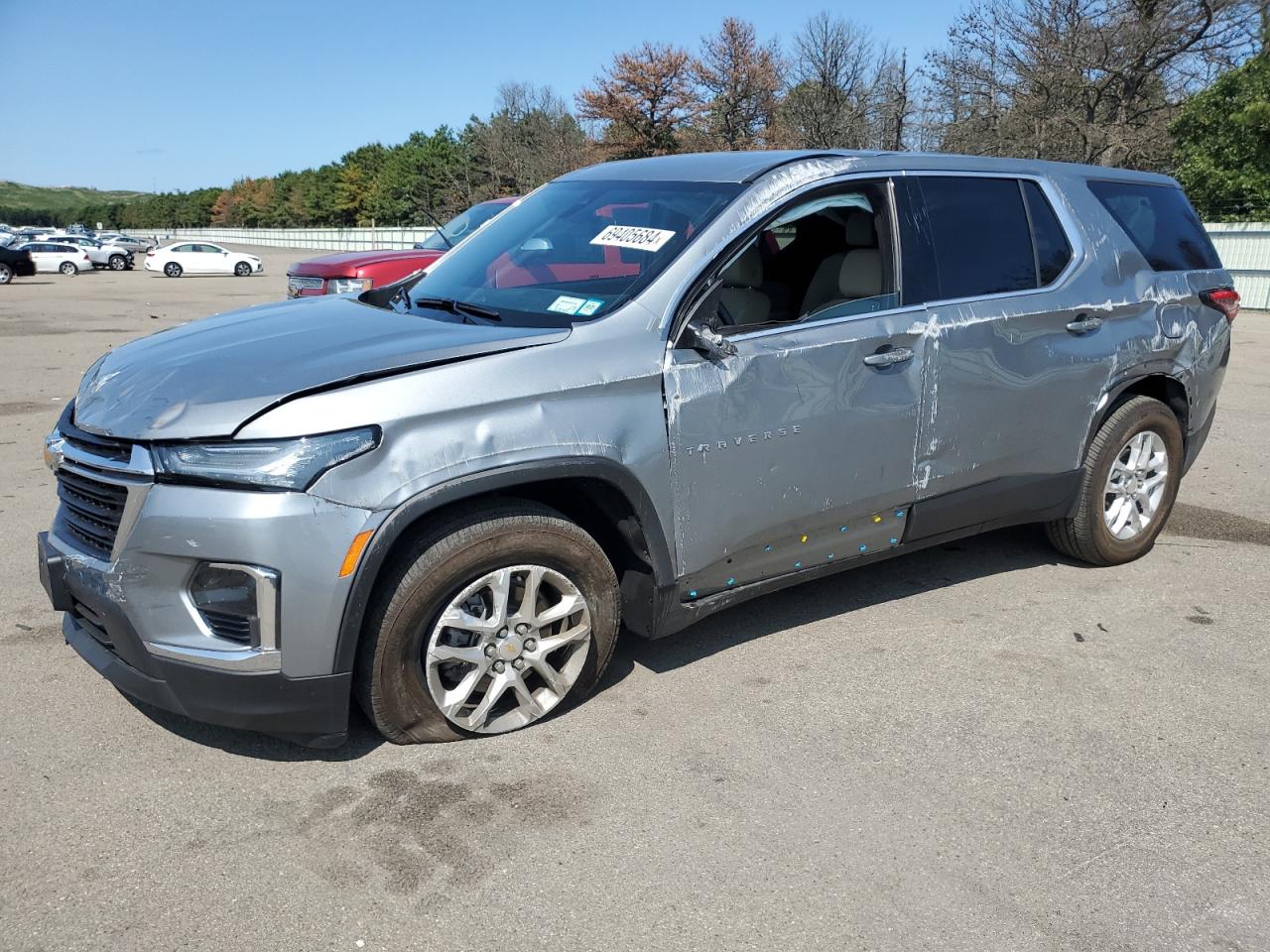 2023 Chevrolet Traverse Ls VIN: 1GNEVFKWXPJ286530 Lot: 69405684