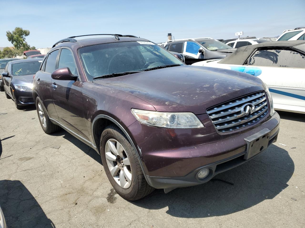 2004 Infiniti Fx35 VIN: JNRAS08W04X215365 Lot: 66360864