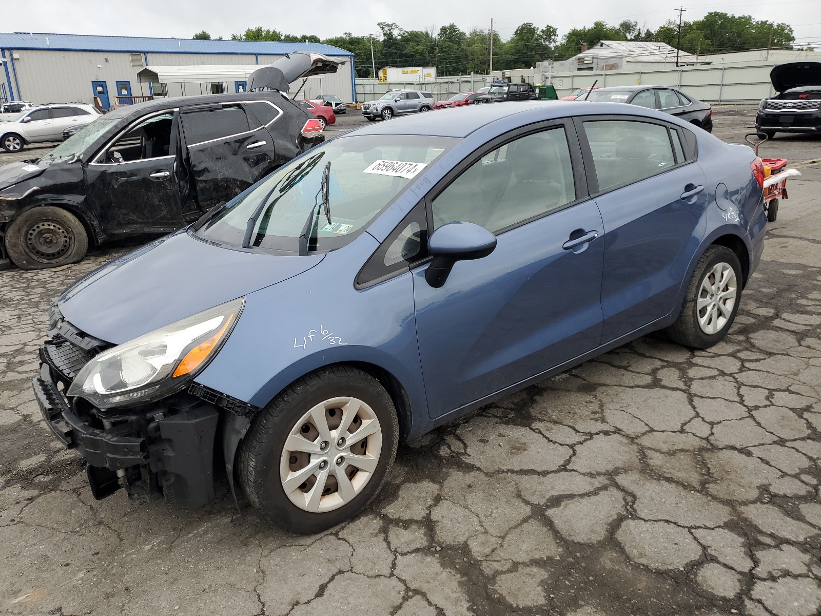 KNADM4A32G6577980 2016 Kia Rio Lx