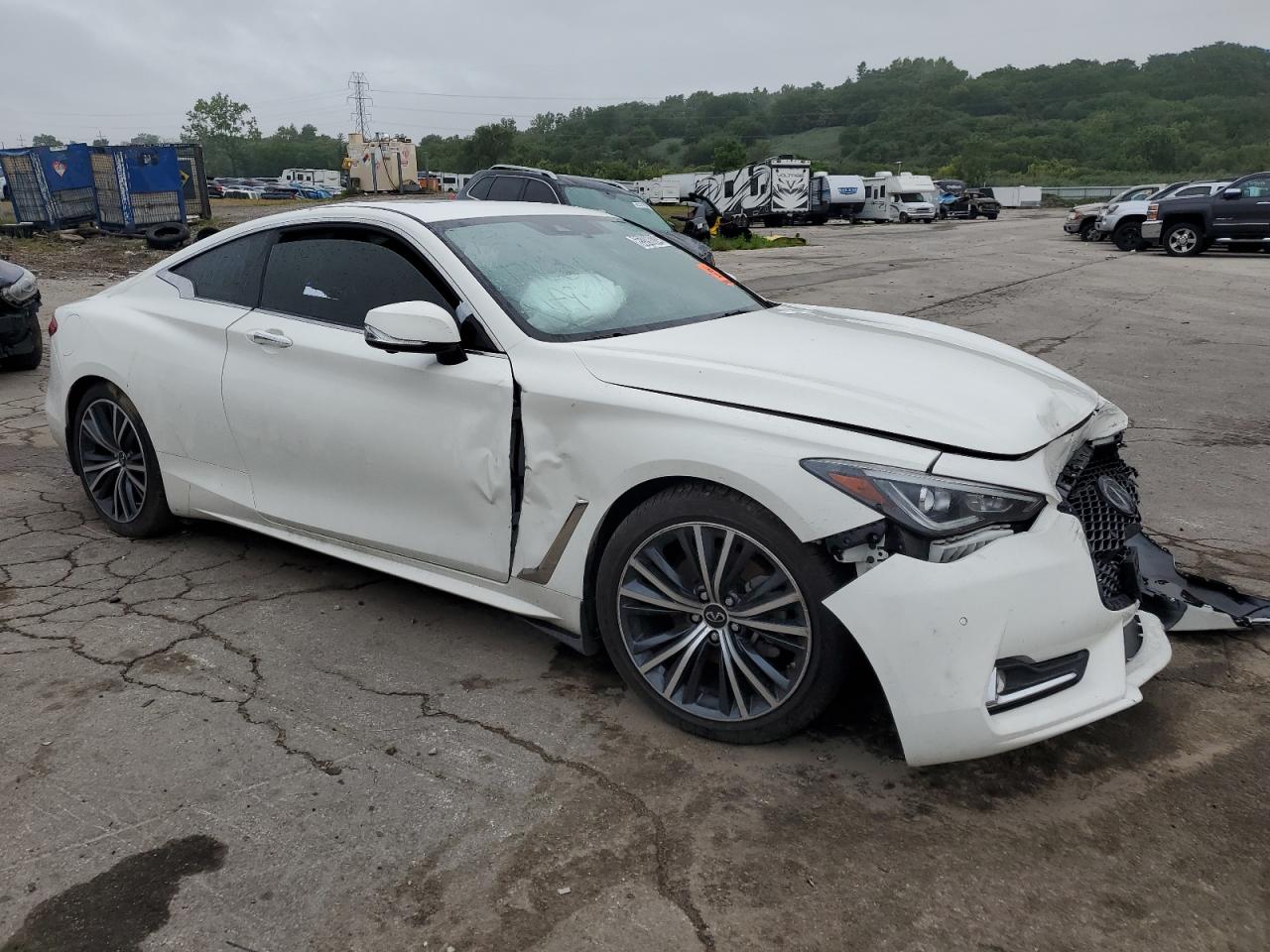 2021 Infiniti Q60 Luxe VIN: JN1EV7KK0MM410944 Lot: 65398034