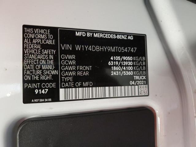 W1Y4DBHY9MT054747 Mercedes-Benz Sprinter 2 14