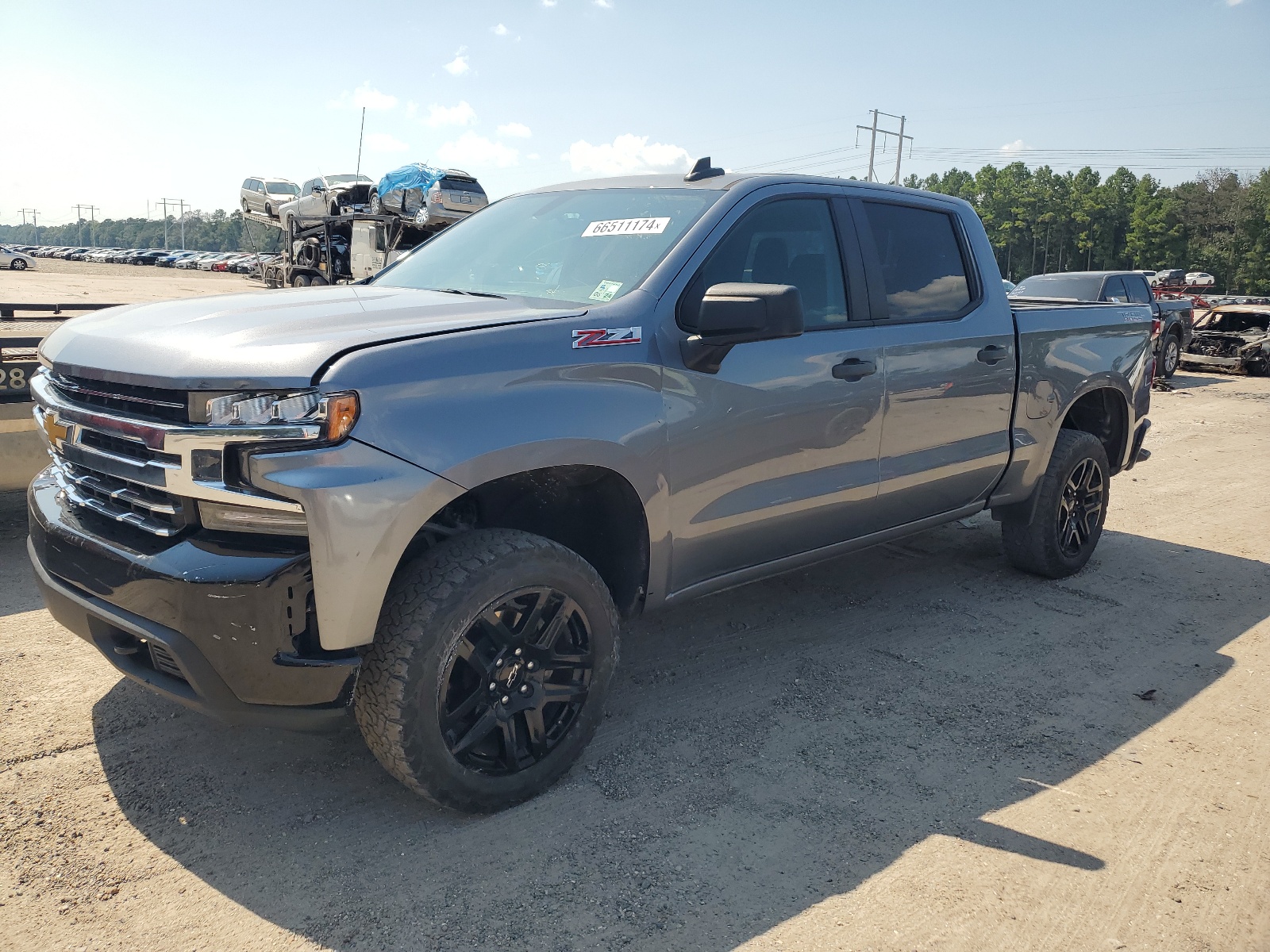 2021 Chevrolet Silverado K1500 Trail Boss Custom vin: 1GCPYCEF0MZ271115