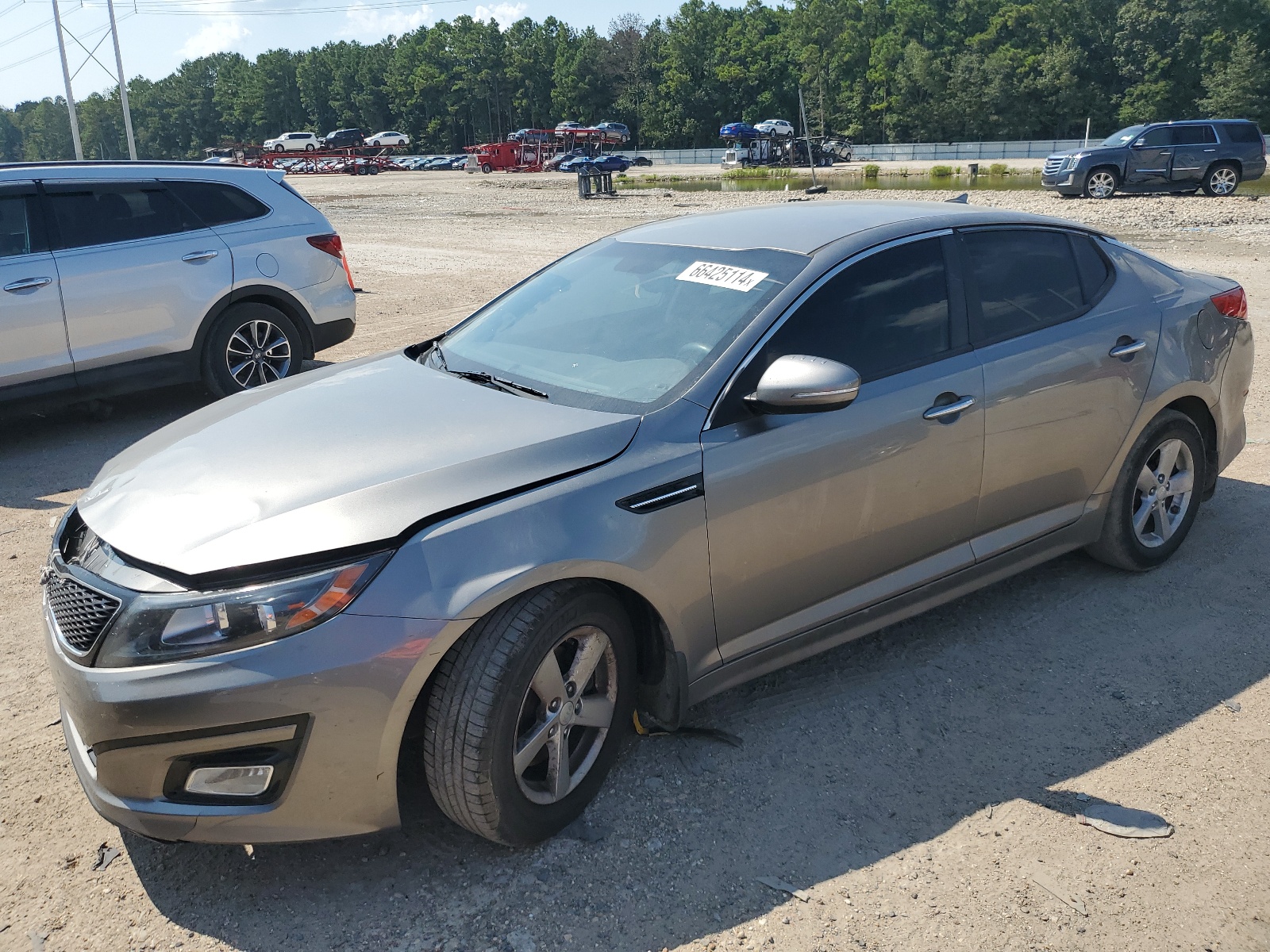 2015 Kia Optima Lx vin: 5XXGM4A76FG408175