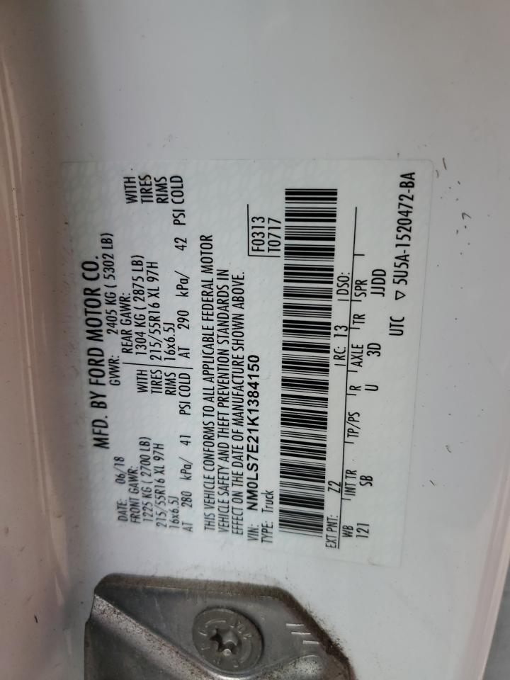 NM0LS7E21K1384150 2019 Ford Transit Connect Xl