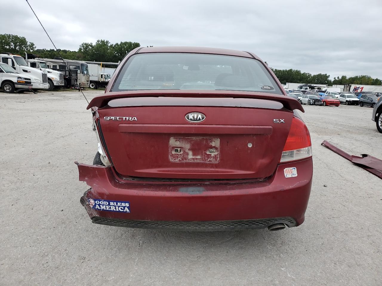 2009 Kia Spectra Ex VIN: KNAFE221795022801 Lot: 65727714