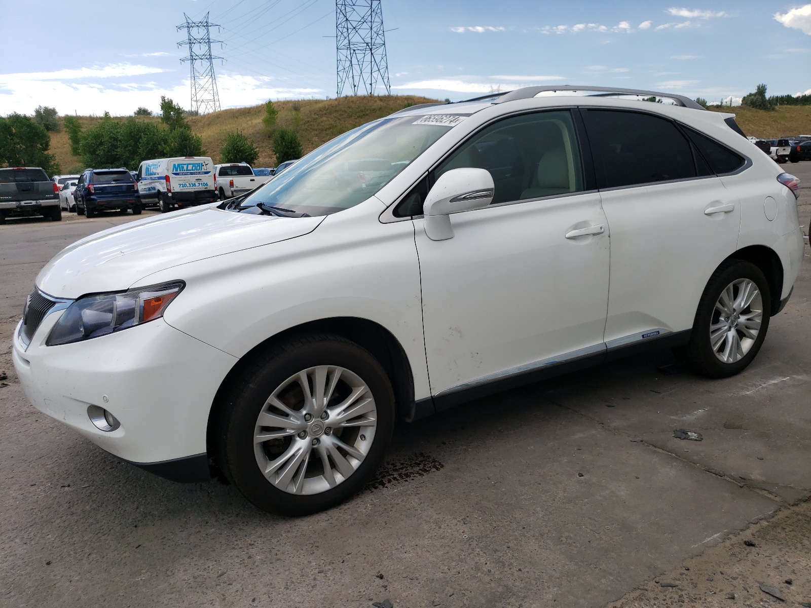 2012 Lexus Rx 450H vin: JTJBC1BA4C2428087