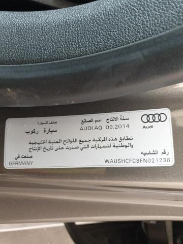 WAUSHCFC8FN021238 - 2015 AUDI A7 - #67804644