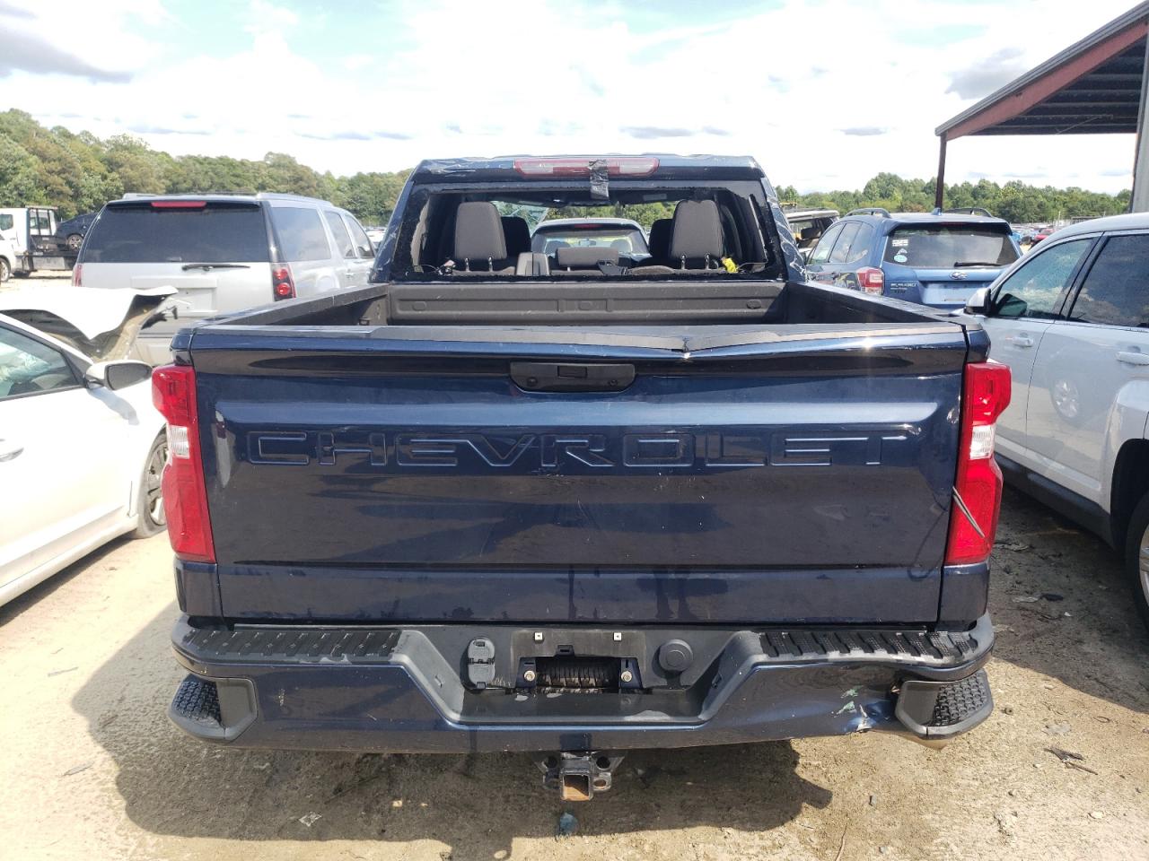 2021 Chevrolet Silverado K1500 Custom VIN: 1GCPYBEH4MZ117051 Lot: 65187474