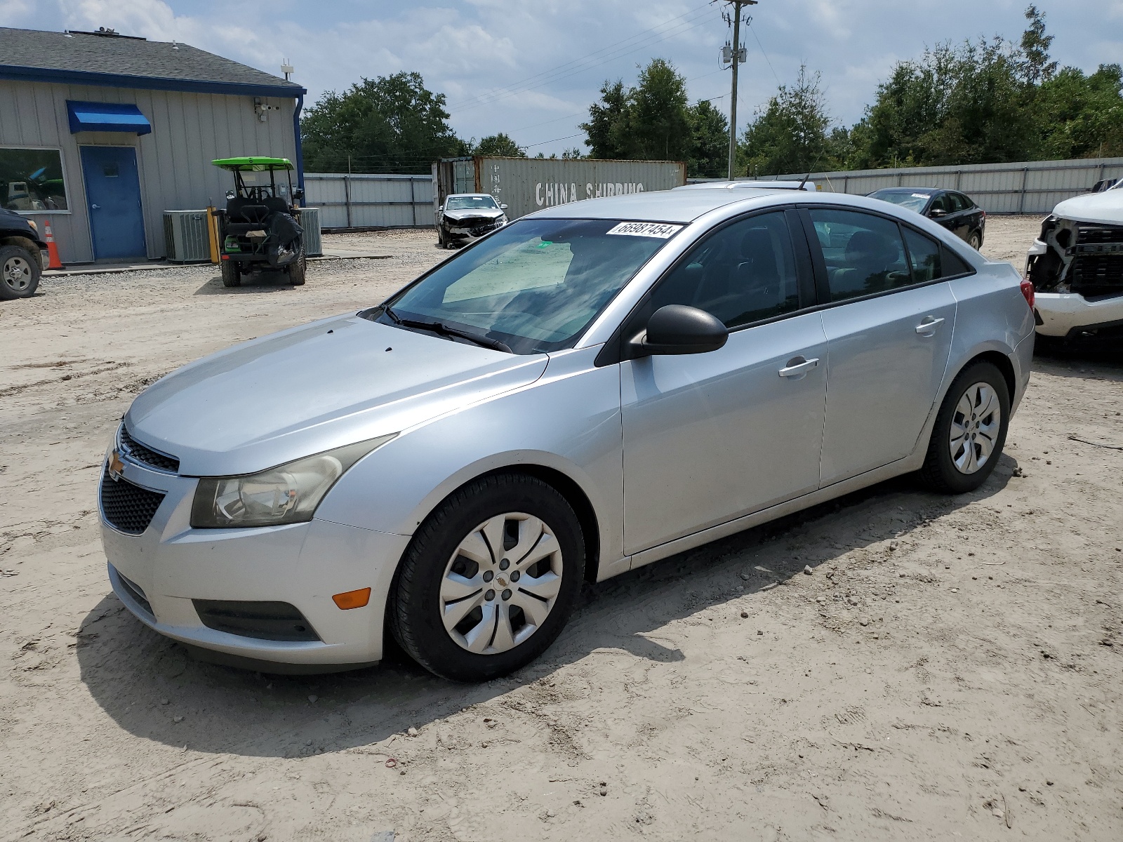 2014 Chevrolet Cruze Ls vin: 1G1PA5SH9E7244619