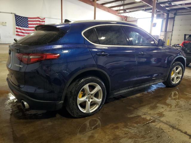  ALFA ROMEO STELVIO 2018 Blue