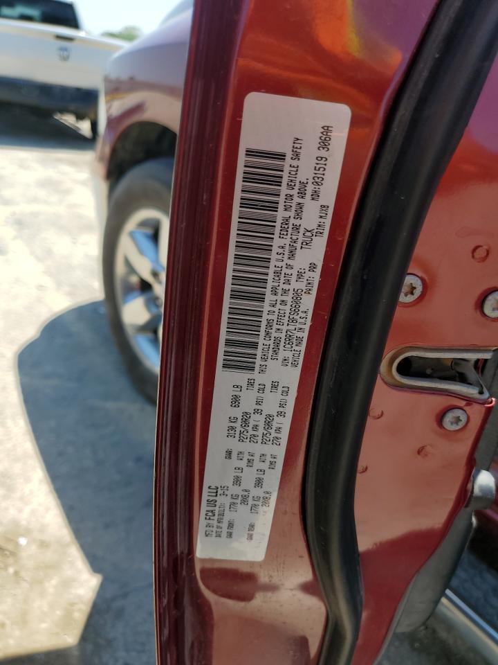 2015 Ram 1500 Slt VIN: 1C6RR7LT8FS660805 Lot: 65454434