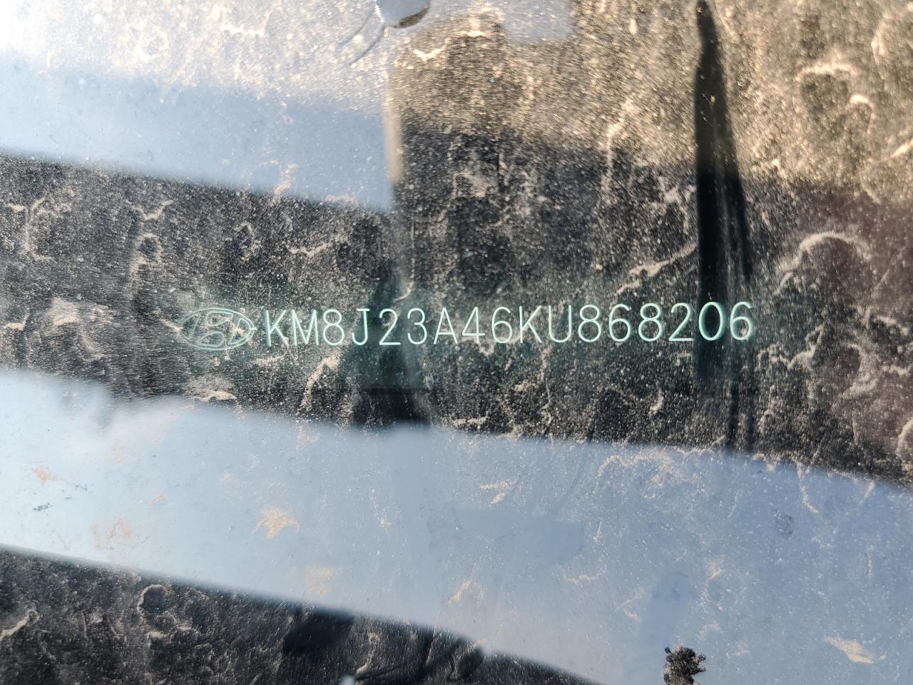 2019 Hyundai Tucson Se VIN: KM8J23A46KU868206 Lot: 65332694