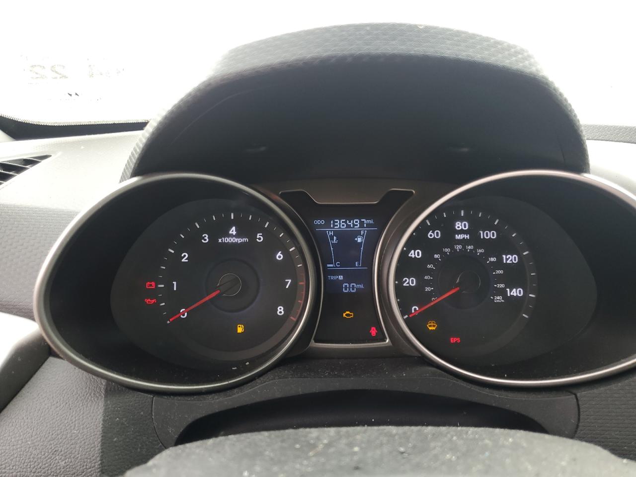 2013 Hyundai Veloster VIN: KMHTC6AD1DU152856 Lot: 58168654