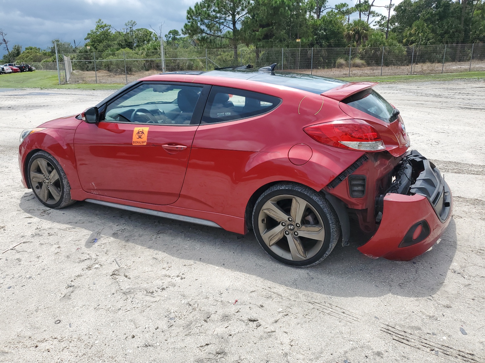 KMHTC6AE2DU111399 2013 Hyundai Veloster Turbo