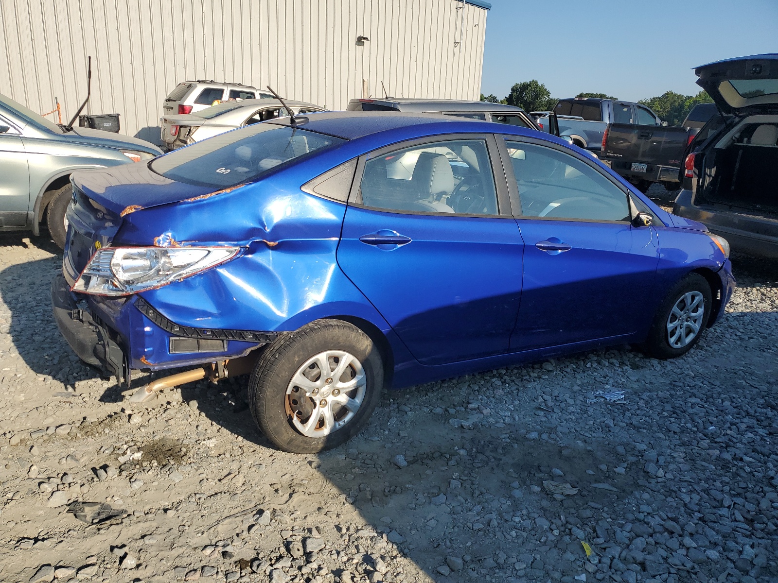 2013 Hyundai Accent Gls vin: KMHCT4AE4DU449178