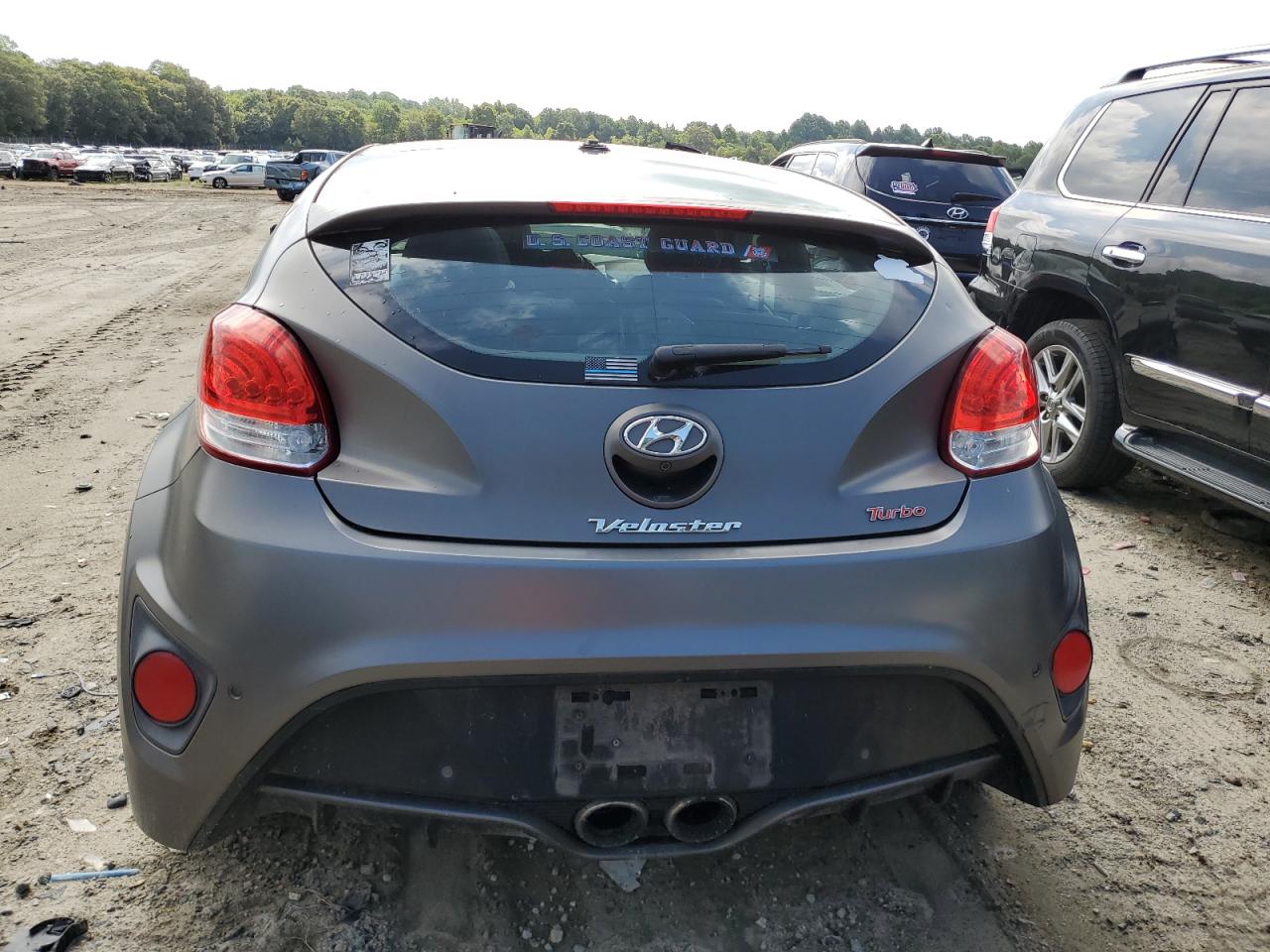 2013 Hyundai Veloster Turbo VIN: KMHTC6AE2DU171425 Lot: 66867384