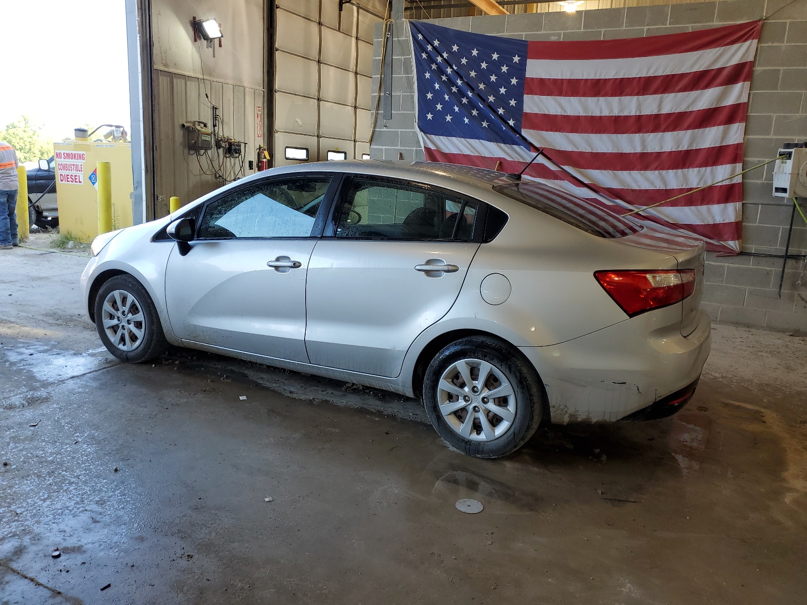 2013 Kia Rio Lx vin: KNADM4A31D6209852