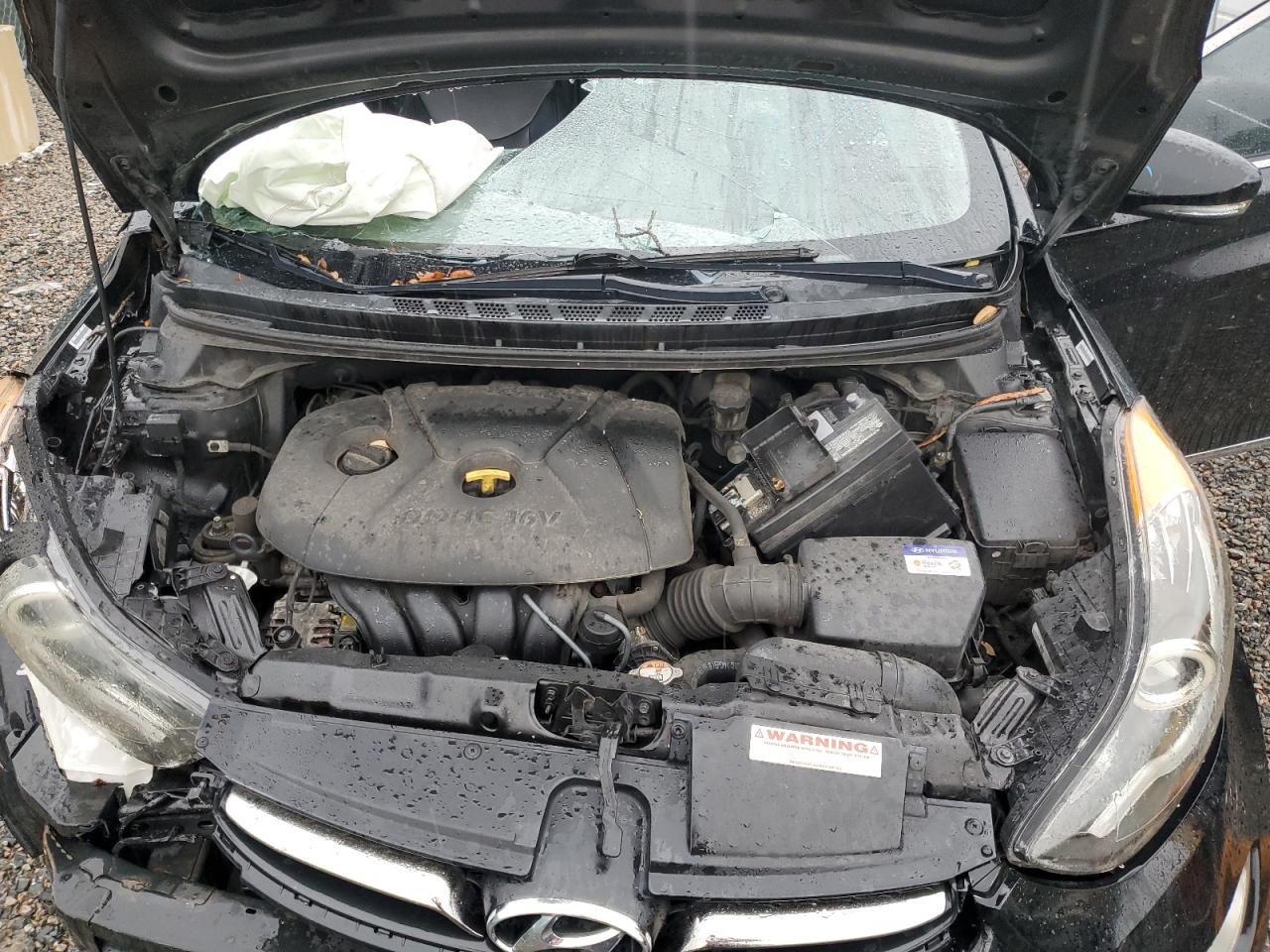 2012 Hyundai Elantra Gls VIN: KMHDH4AE0CU234353 Lot: 68098734