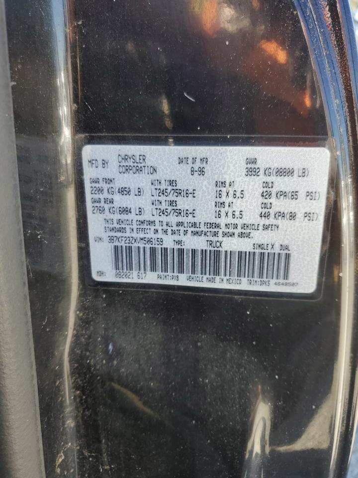 3B7KF23ZXVM506159 1997 Dodge Ram 2500