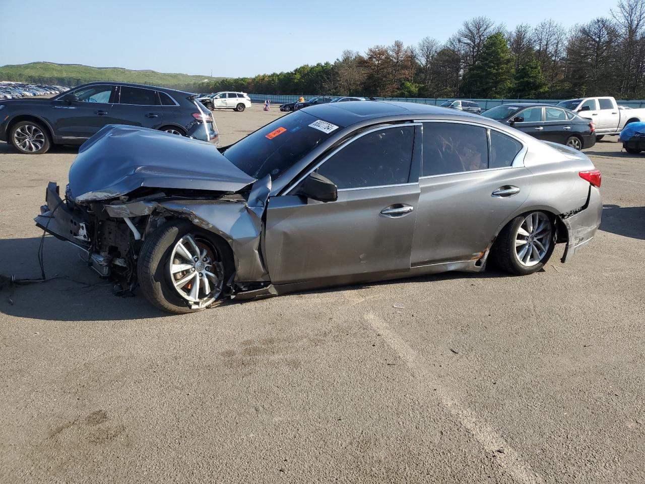 2014 Infiniti Q50 Base zu verkaufen in Brookhaven, NY - Front End
