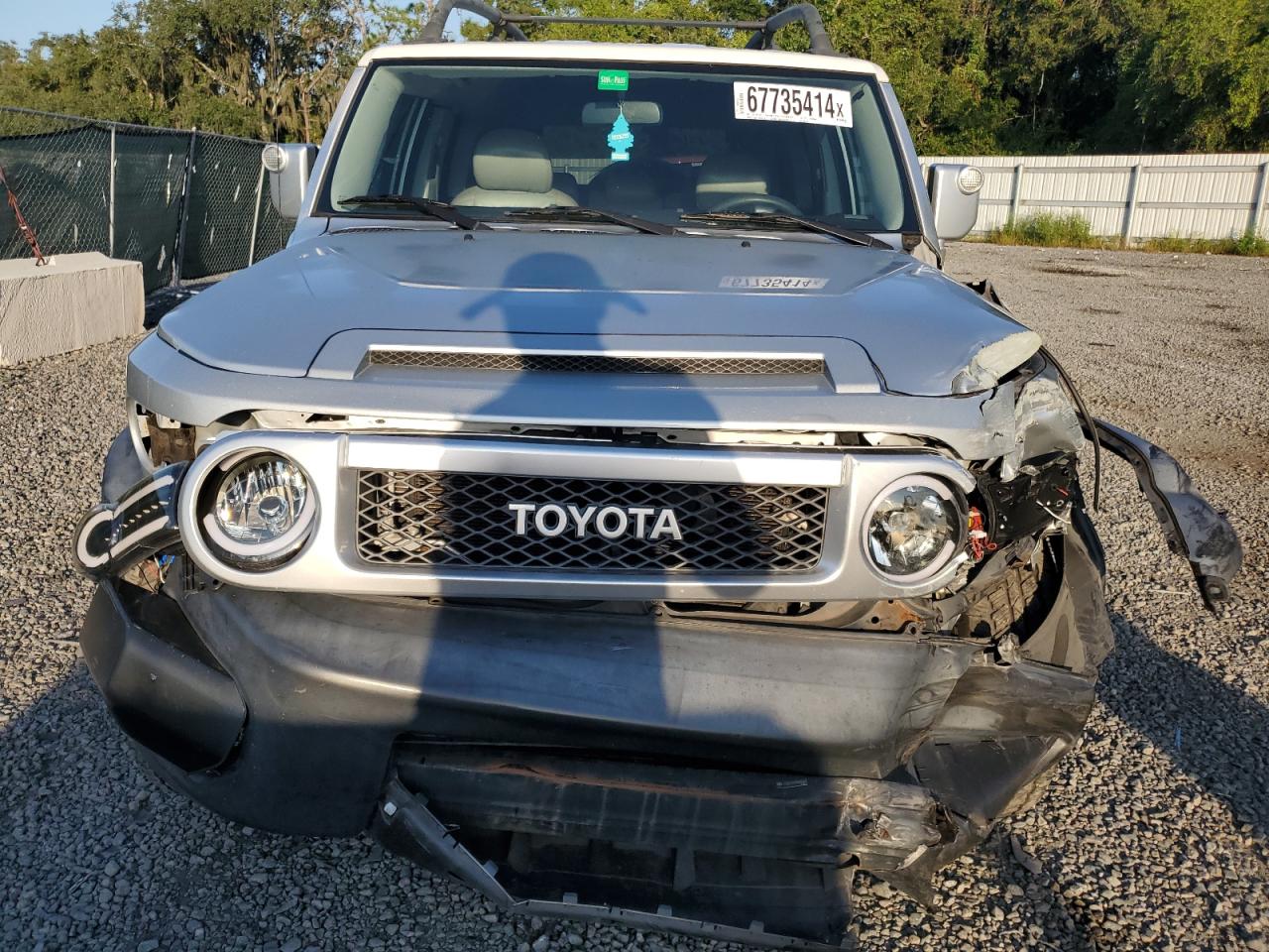2007 Toyota Fj Cruiser VIN: JTEZU11F670006024 Lot: 67735414