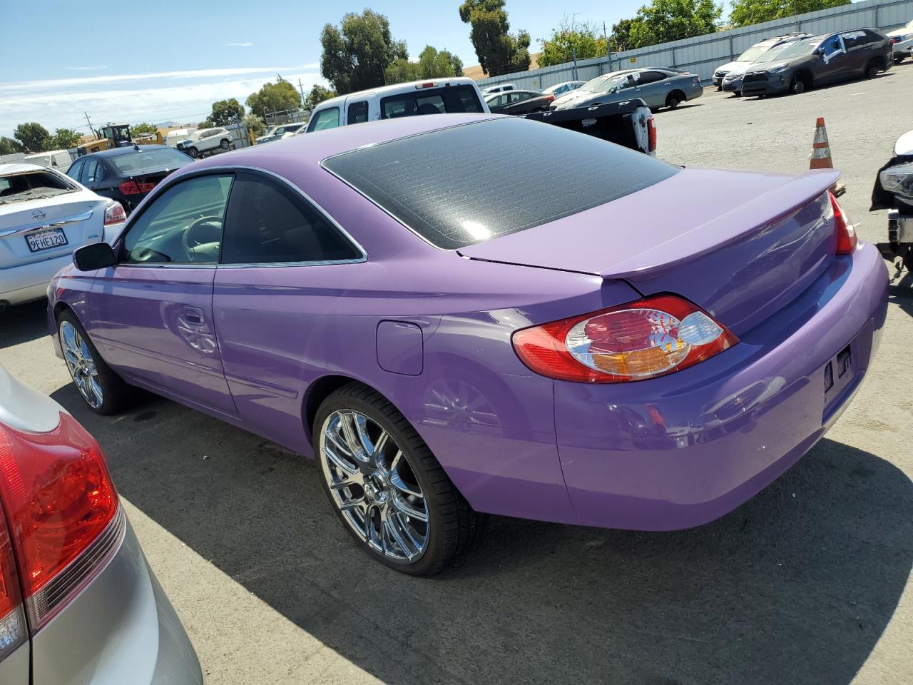 2002 Toyota Camry Solara Se VIN: 2T1CF28P72C593504 Lot: 66558814