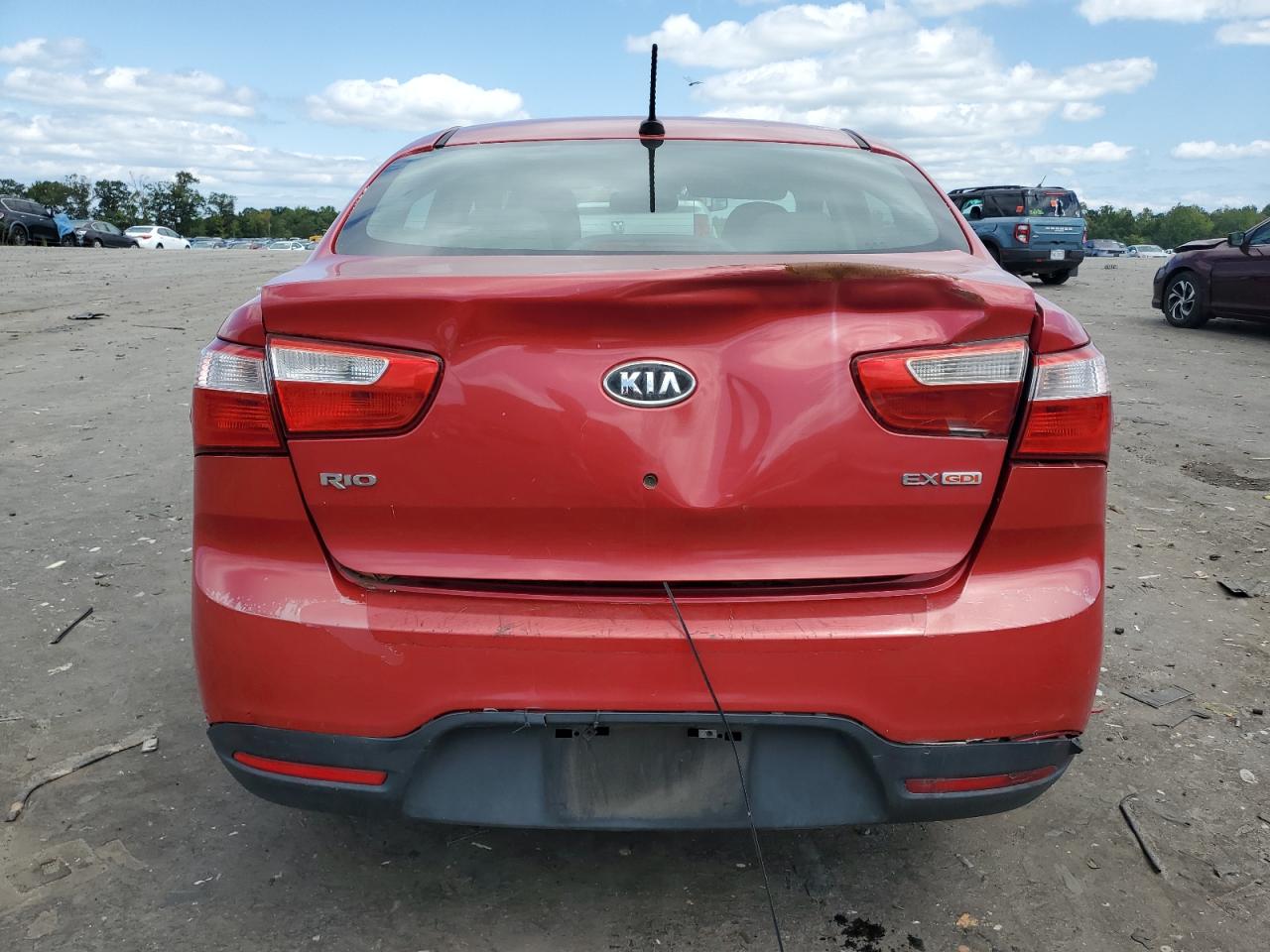 2012 Kia Rio Ex VIN: KNADN4A3XC6058148 Lot: 67537194