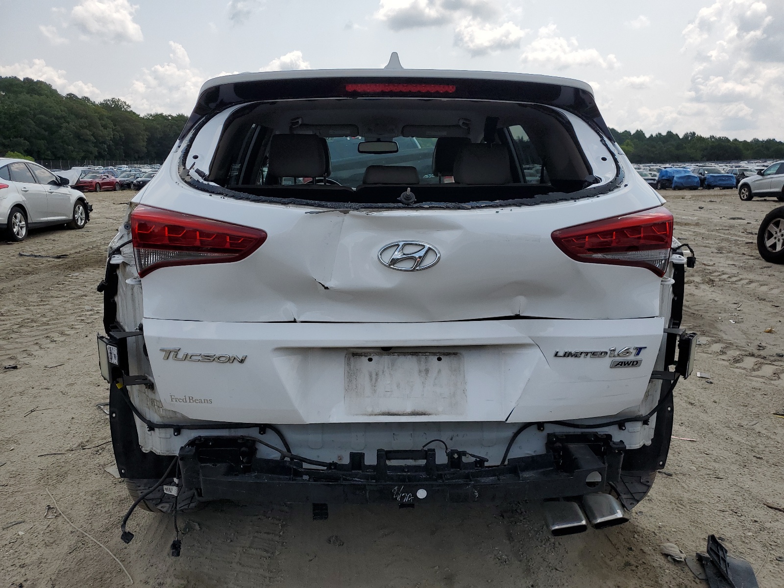 KM8J3CA25GU068273 2016 Hyundai Tucson Limited