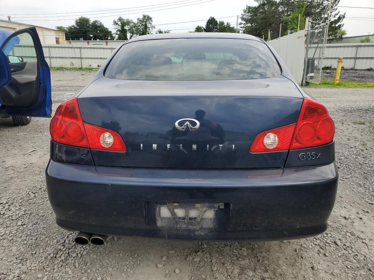 2006 Infiniti G35 VIN: JNKCV51F46M605640 Lot: 65577254