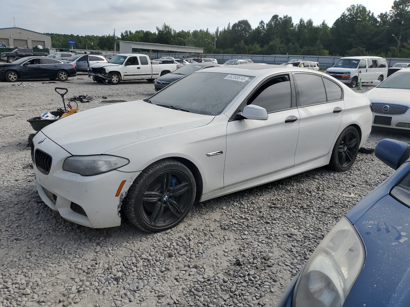 2013 BMW 535 I vin: WBAFR7C58DC829187