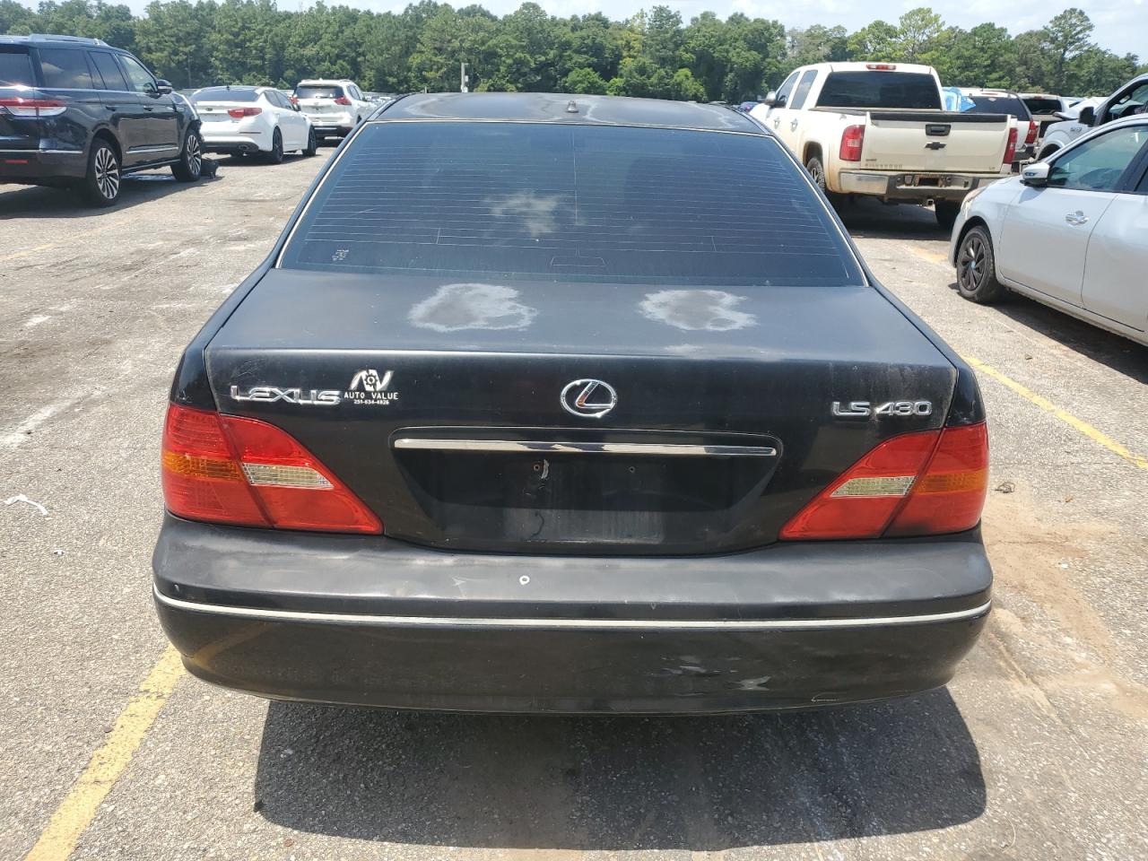 2002 Lexus Ls 430 VIN: JTHBN30F120088350 Lot: 66032474