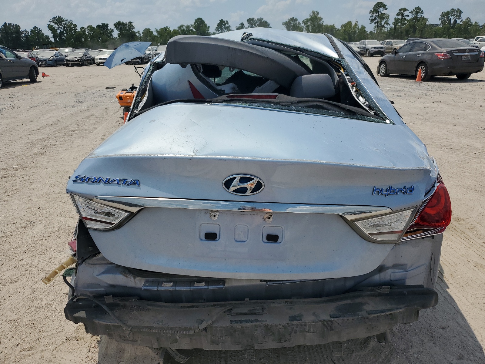 KMHEC4A41FA134729 2015 Hyundai Sonata Hybrid