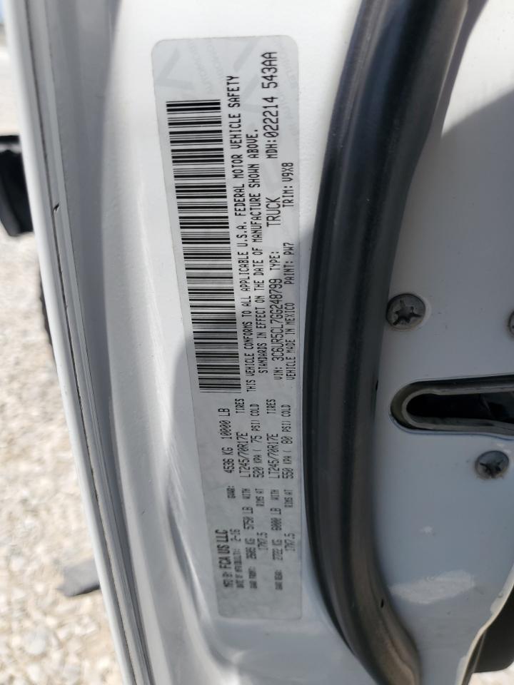 2016 Ram 2500 St VIN: 3C6UR5CL7GG248799 Lot: 66324824