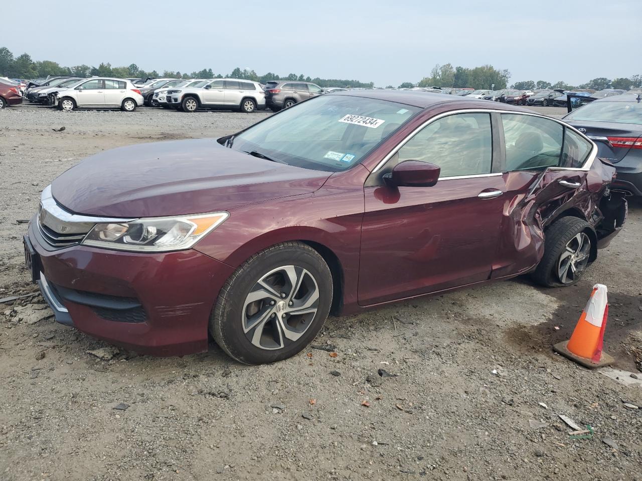 1HGCR2F33GA144258 2016 HONDA ACCORD - Image 1