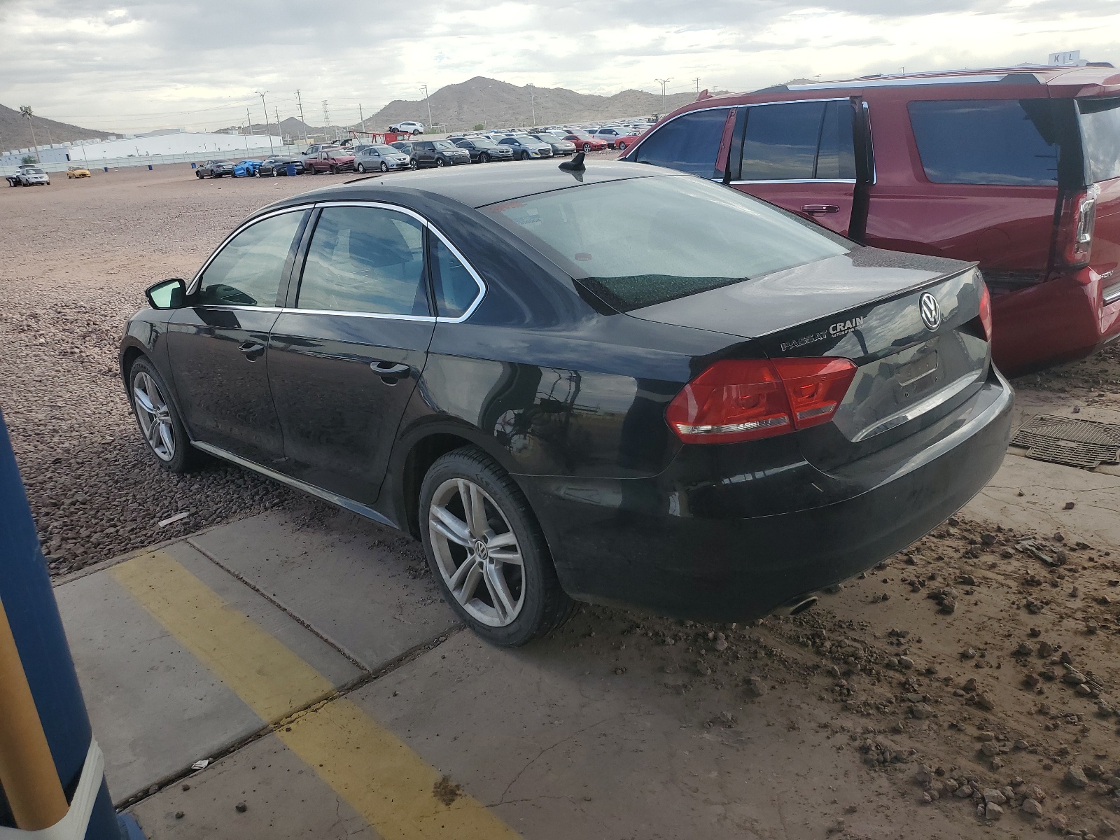 2014 Volkswagen Passat Se vin: 1VWBN7A35EC032151