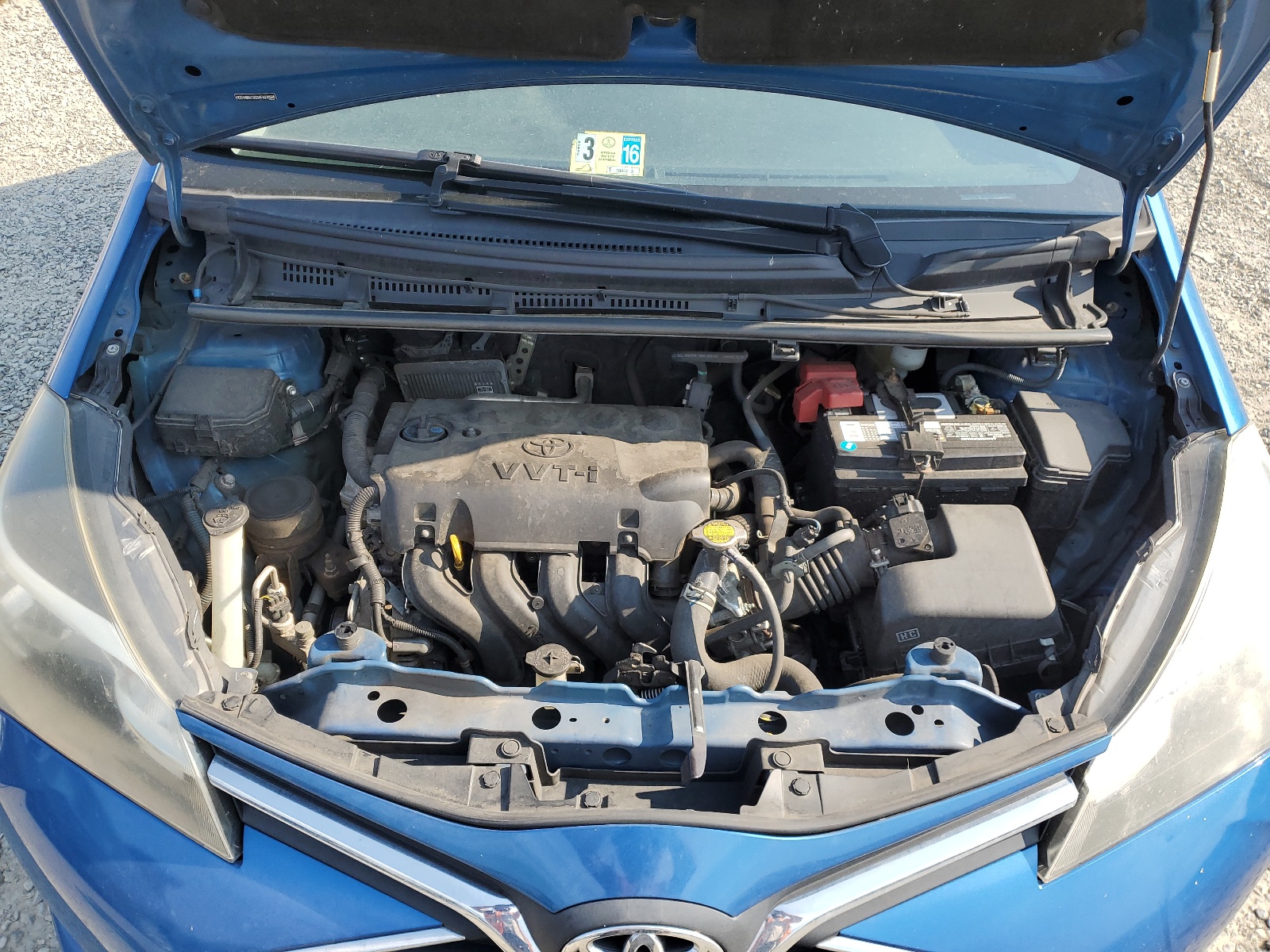 VNKKTUD39FA030006 2015 Toyota Yaris