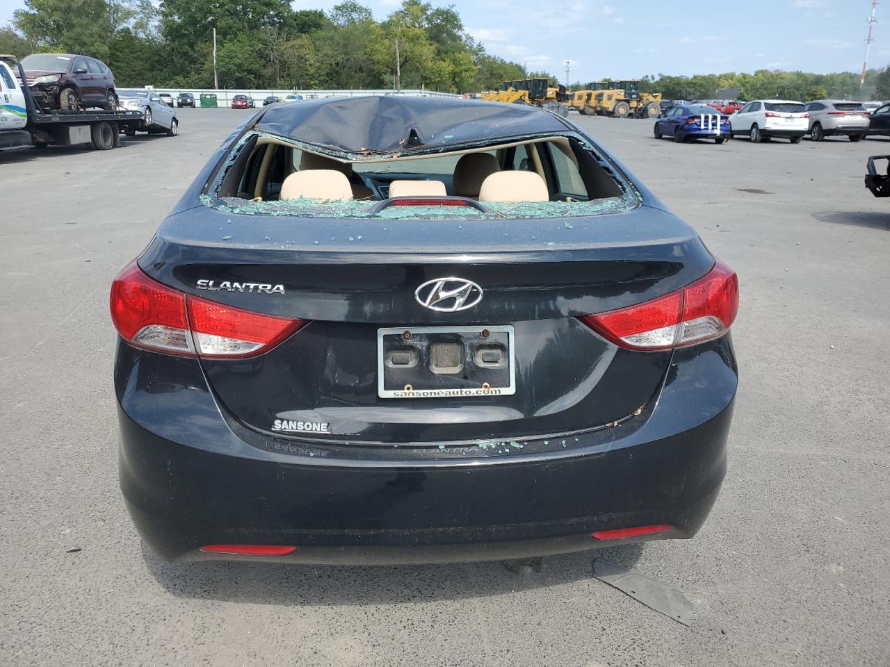 2013 Hyundai Elantra Gls VIN: 5NPDH4AE0DH435444 Lot: 69212634