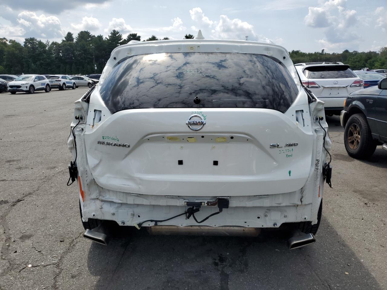 2020 Nissan Murano Sl VIN: 5N1AZ2CS2LN111638 Lot: 67755624